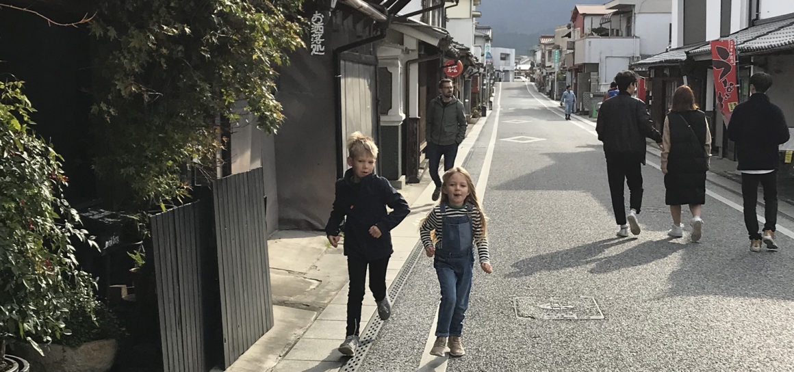 Rural japan road trip with kids