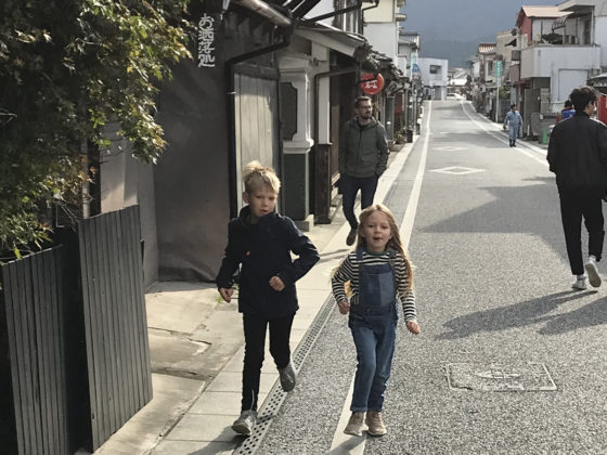 Rural japan road trip with kids