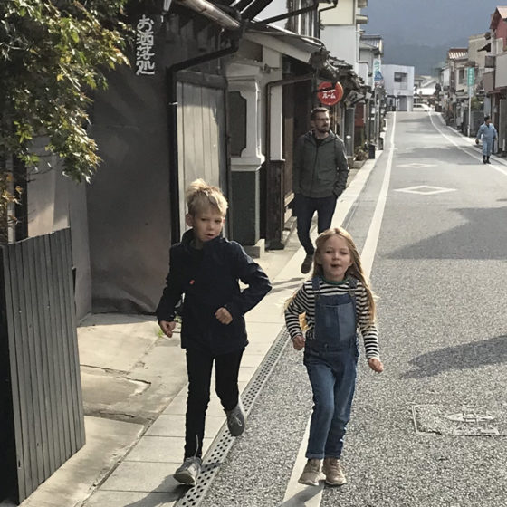 Rural japan road trip with kids